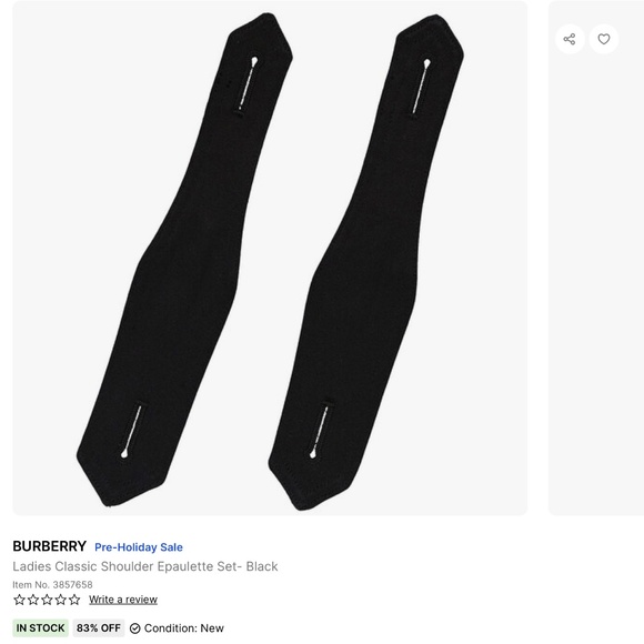 Burberry - Women's Black Nylon Short Rain Coat - Size USA 6 - AS-IS - Picture 12 of 12